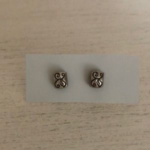 Authentic Brighton sterling silver stud earrings
